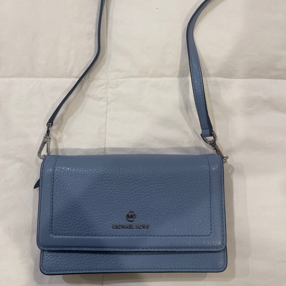 Michael Kors Sky Blue Crossbody Bag